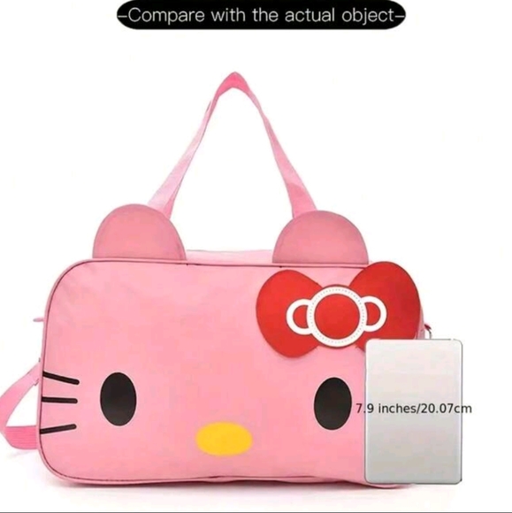 Hello Kitty large duffle bag shoulder bag - Picture 3 of 12